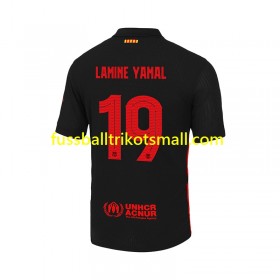 Fußballtrikots FC Barcelona LAMINE YAMAL 19 UCL Font 2024-2025 Kurzarm Auswärts-trikot kaufen